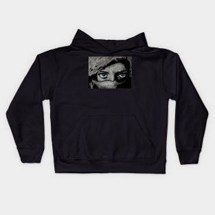 The Girl with blue eyes.......... Kids Hoodie